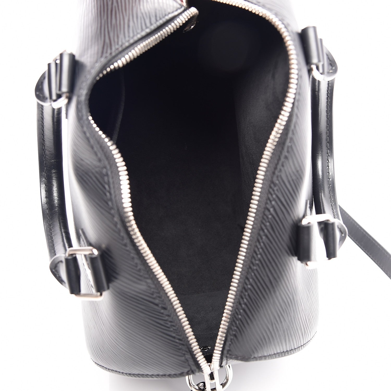 Louis Vuitton Epi Speedy Bandouliere 25 Black 5 of 8
