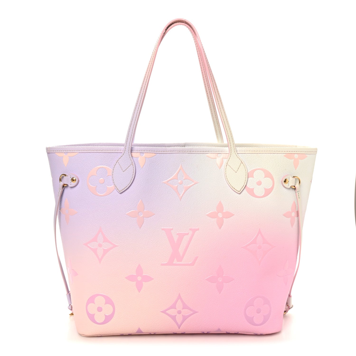Louis Vuitton Monogram Giant Spring In The City Neverfull MM Sunrise Pastel 1 of 9