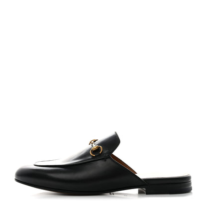 Gucci Calfskin Womens Princetown Slippers 39 Black 1 of 9