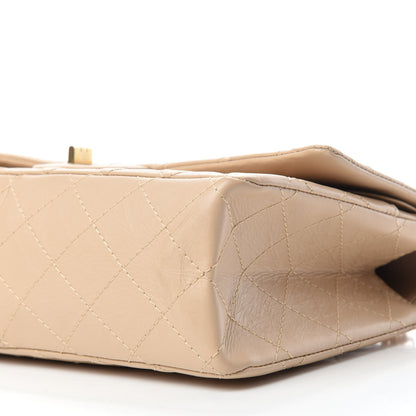 Chanel Aged Calfskin Quilted 2.55 Reissue 226 Flap Light Beige 7 of 14