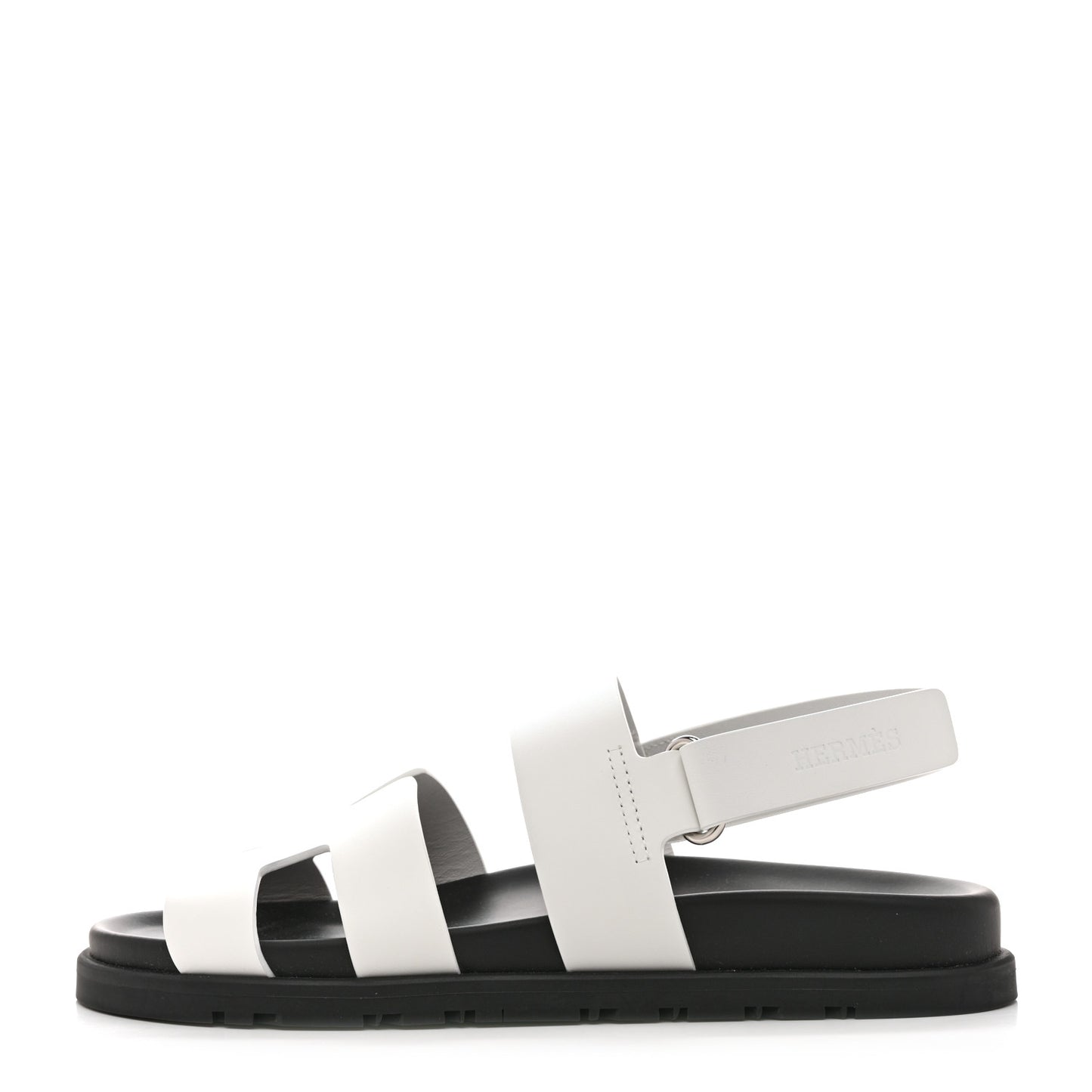 Calfskin Womens Genius Sandals 37 White