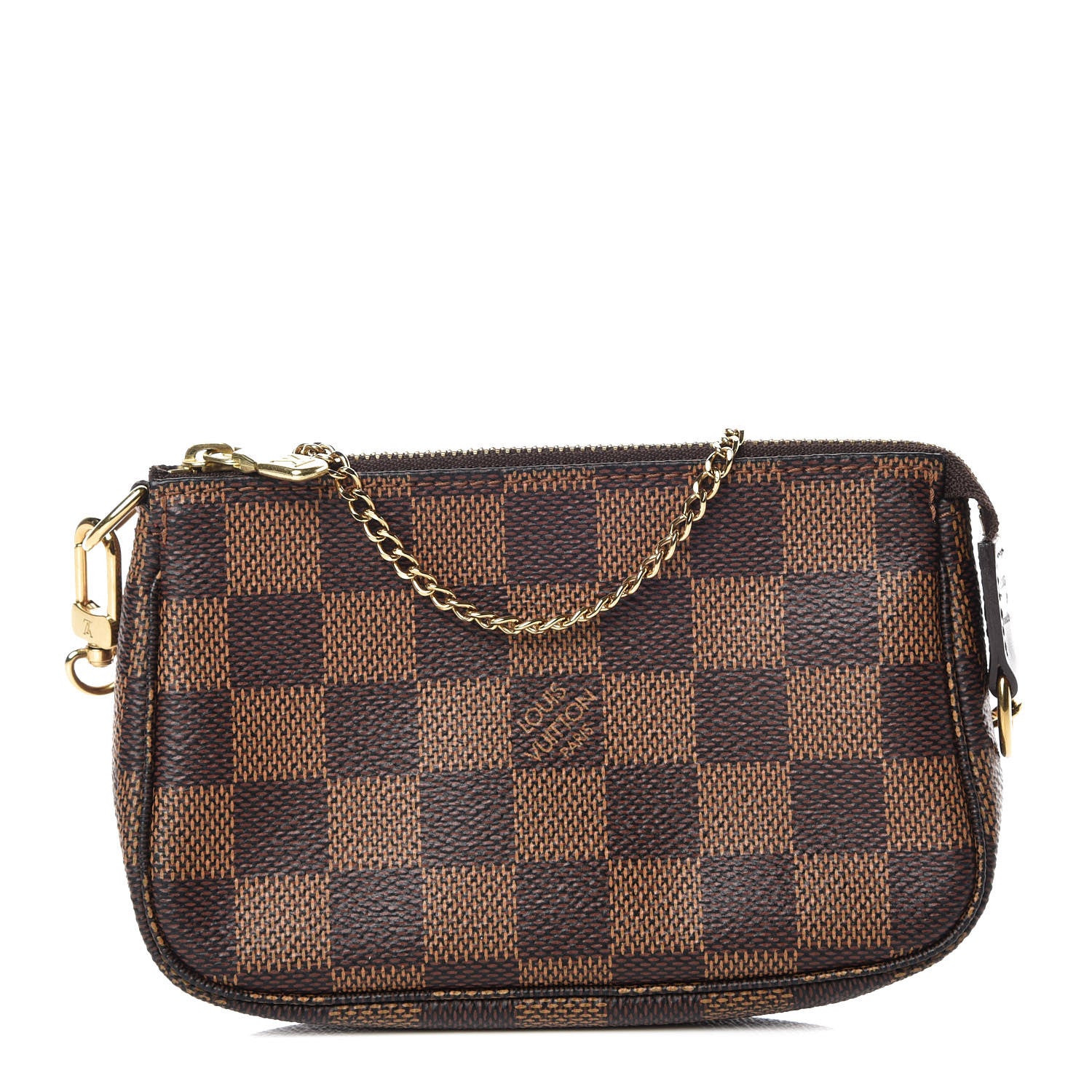 Louis Vuitton Damier Ebene Mini Pochette Accessories 1 of 13
