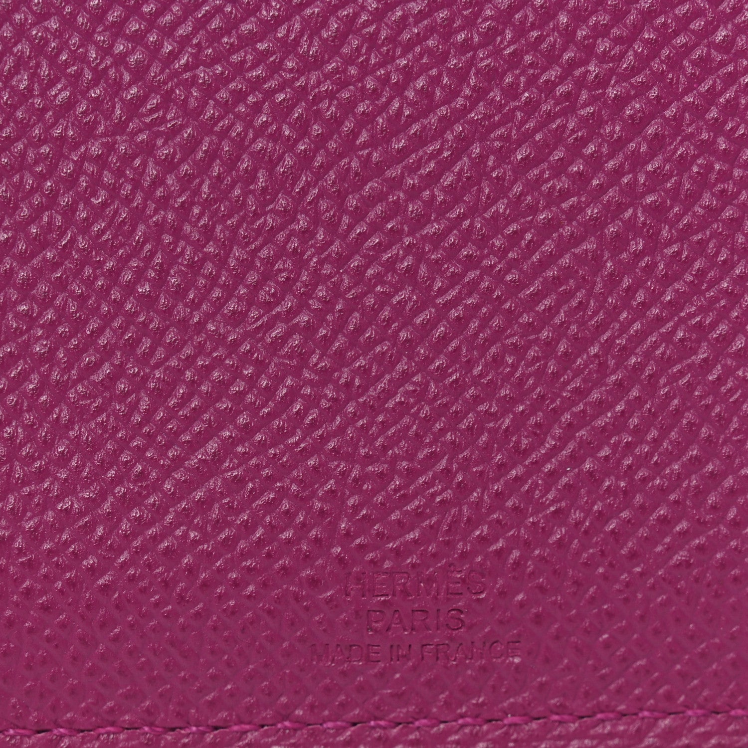 Hermes Chevre Mysore Tarmac PM Passport Holder Rose Pourpre 6 of 7