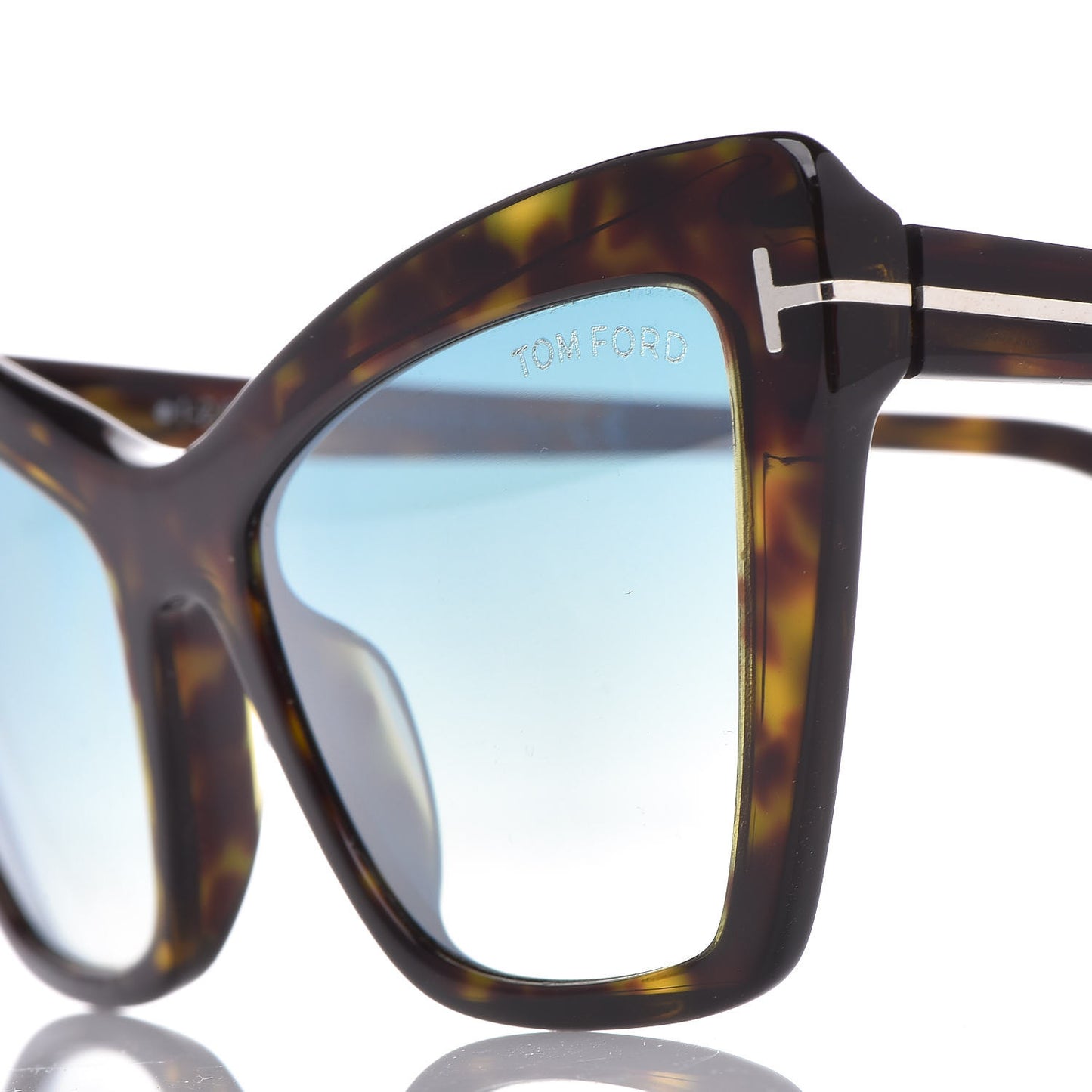 Valesca Cat Eye Sunglasses TF555 Tortoise