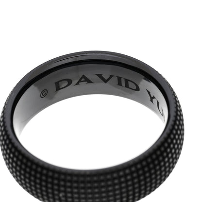 David Yurman Black Titanium 8mm Sky Band Ring 62 10 4 of 6