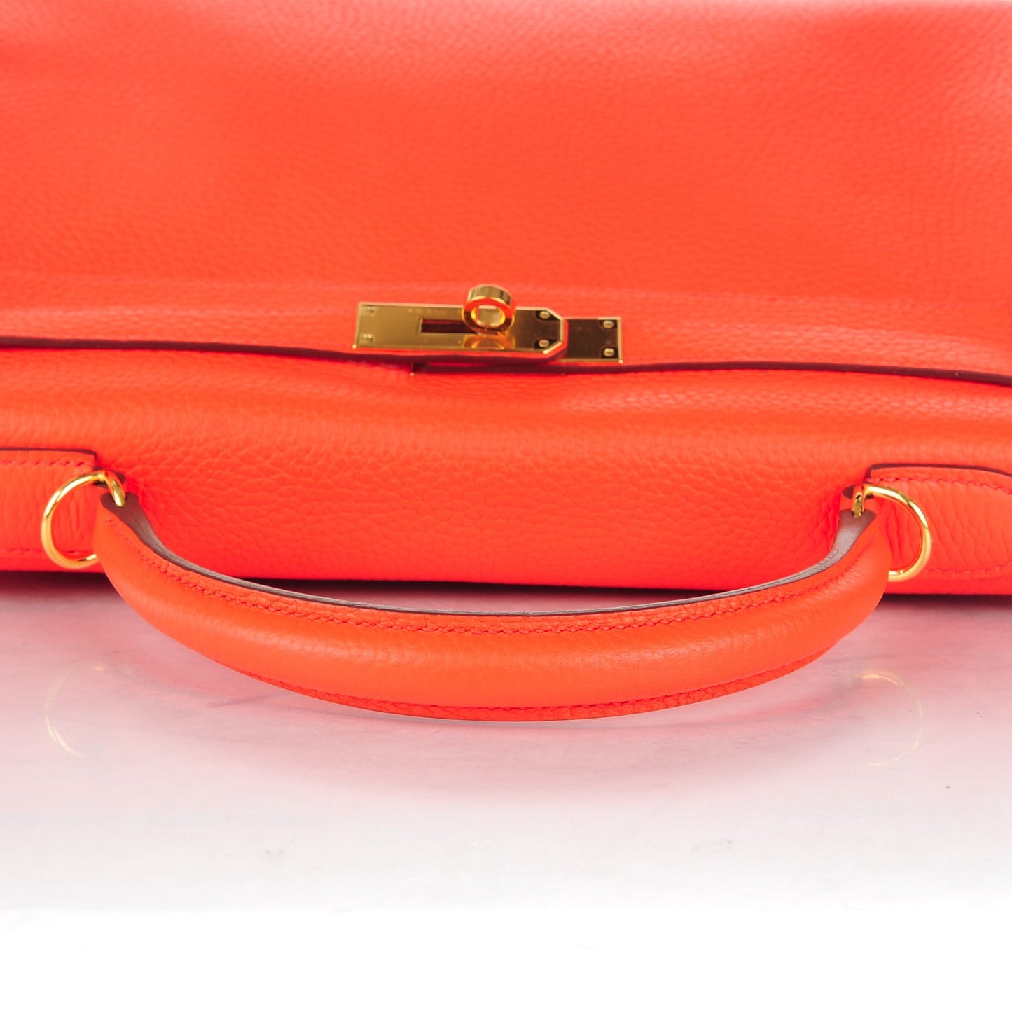 Taurillon Clemence Kelly Retourne 32 Orange Poppy