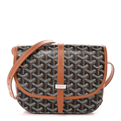Goyard Goyardine Belvedere II PM Messenger Bag Black Gold 1 of 12