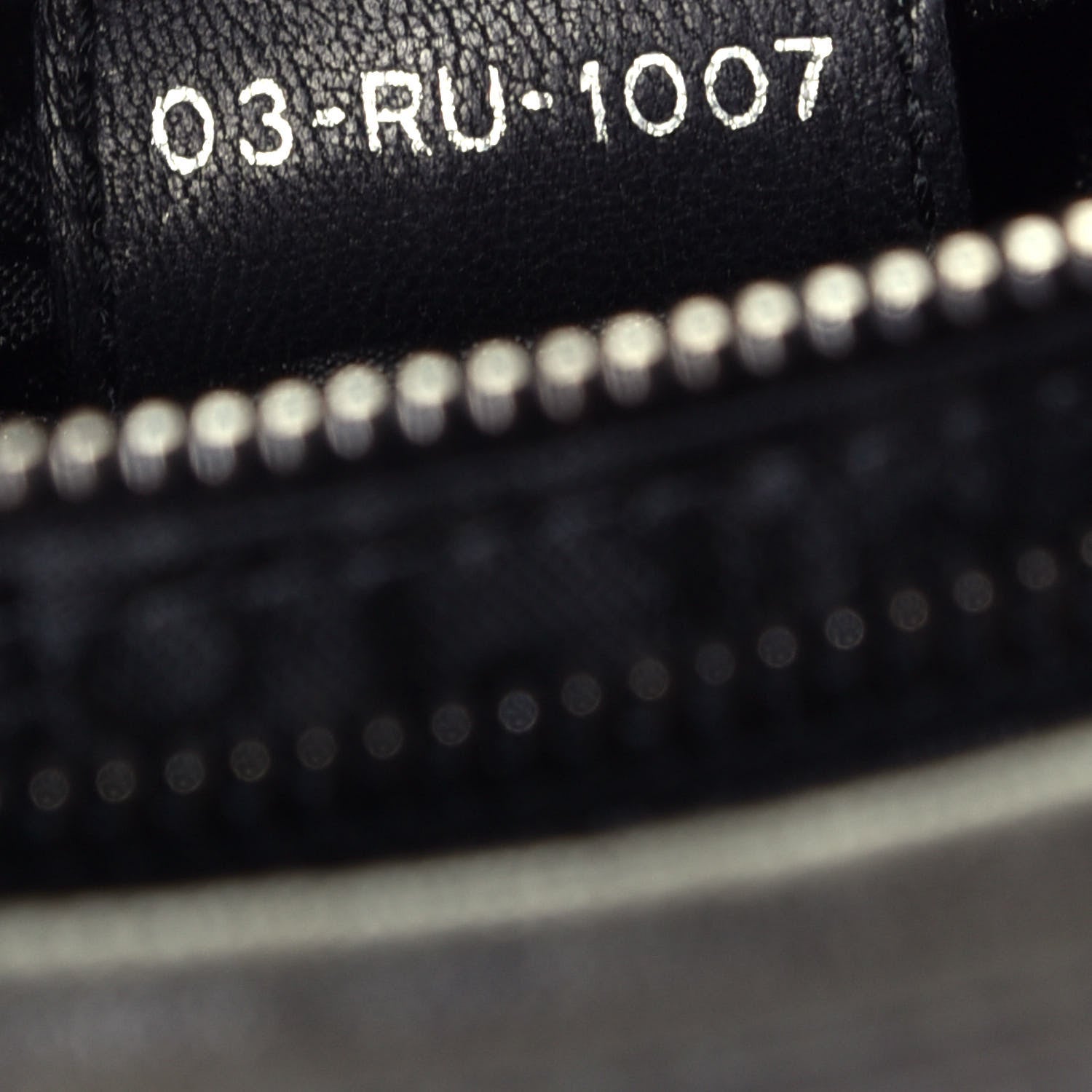 Christian Dior Lambskin Plisse Pleated Shoulder Bag Black 7 of 9