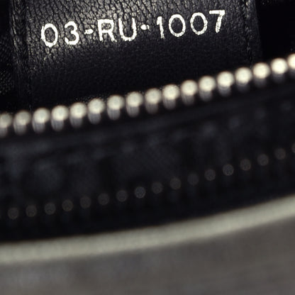 Christian Dior Lambskin Plisse Pleated Shoulder Bag Black 7 of 9