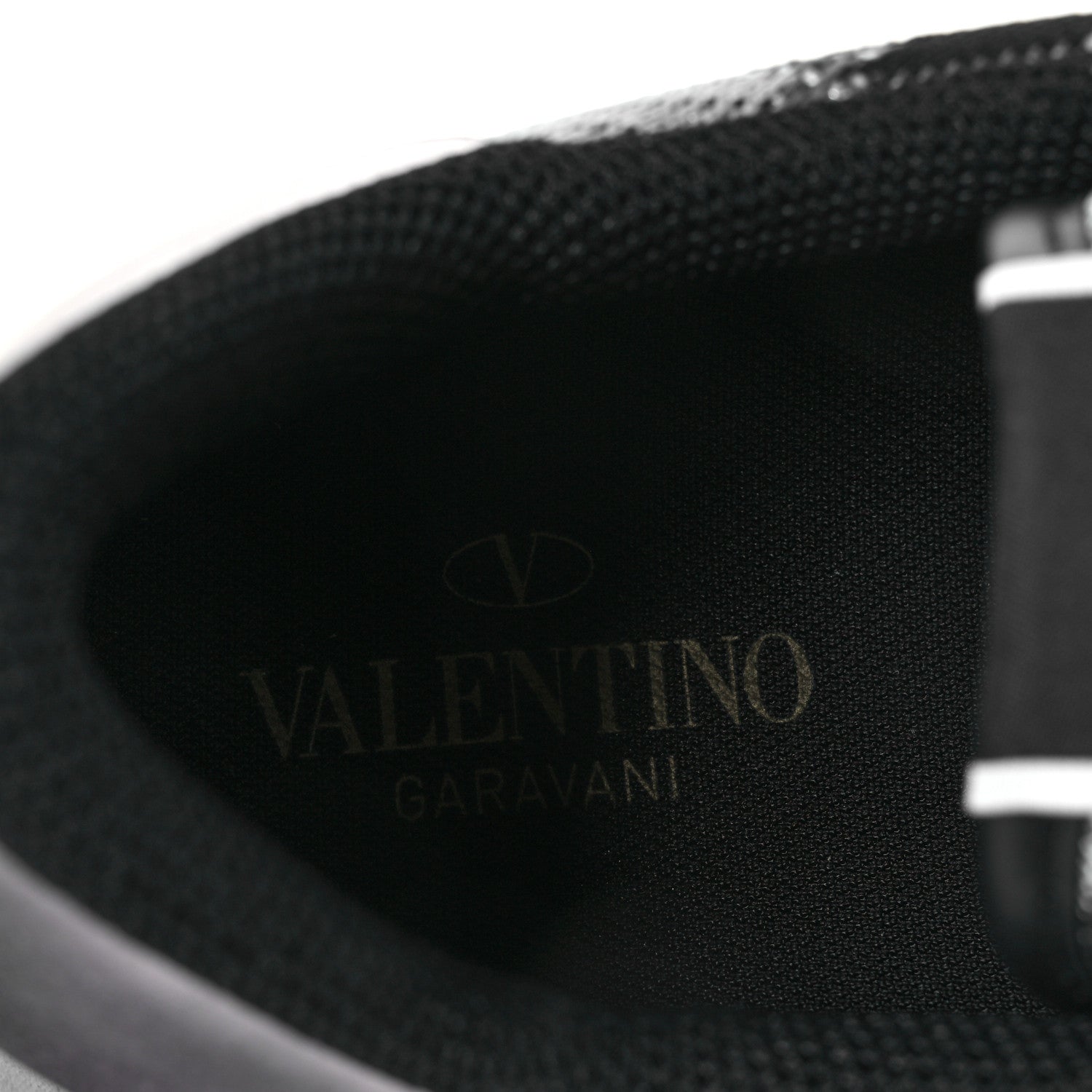 Valentino Garavani Mesh Suede Camouflage Mens Rockrunner Sneakers 43 Grey 9 of 11
