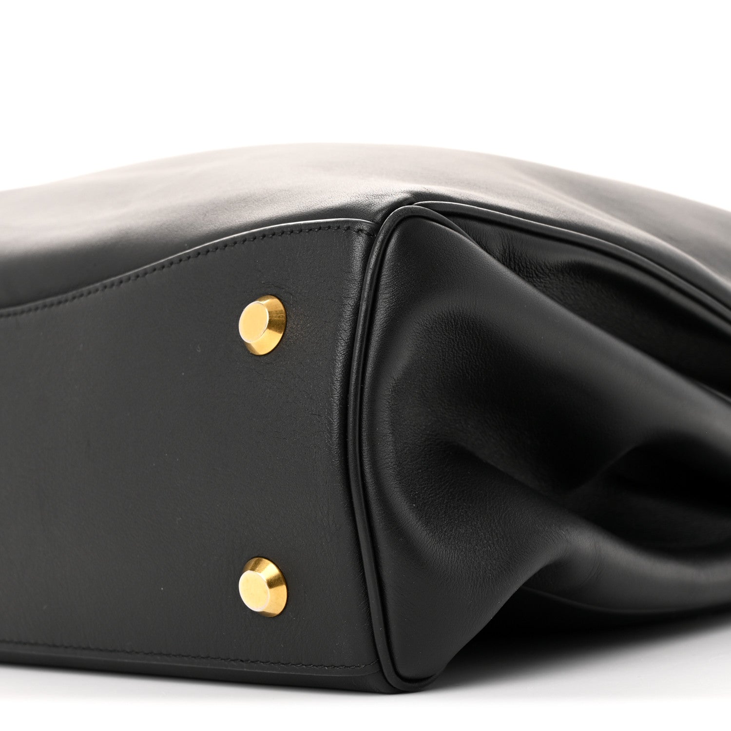 Balenciaga Smooth Calfskin Large Rodeo Top Handle Handbag Black 11 of 11