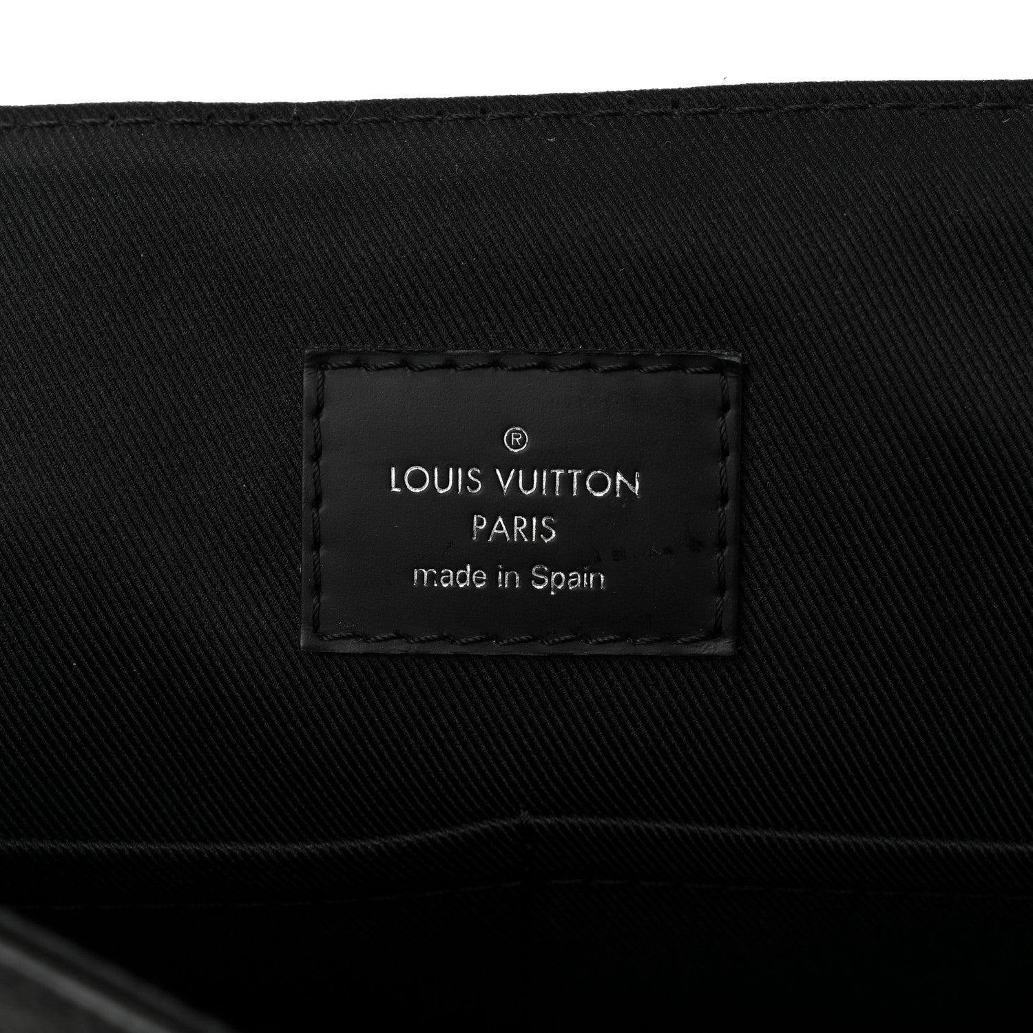 Louis Vuitton Monogram Eclipse Explorer MM Black 6 of 9