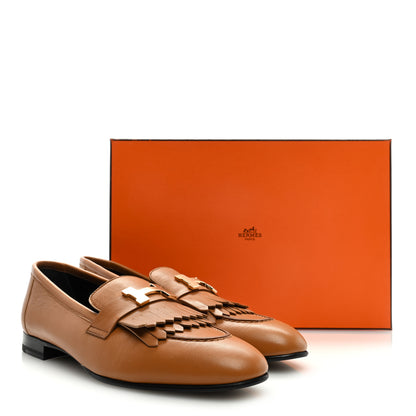 Hermes Goatskin Womens Royal Loafers 40 9 of 9
