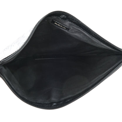 Balenciaga Agneau Arena Classic Hardware Clutch Black 5 of 8