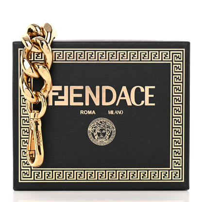 Versace FENDI X VERSACE Metal Strap You Gold 8 of 8