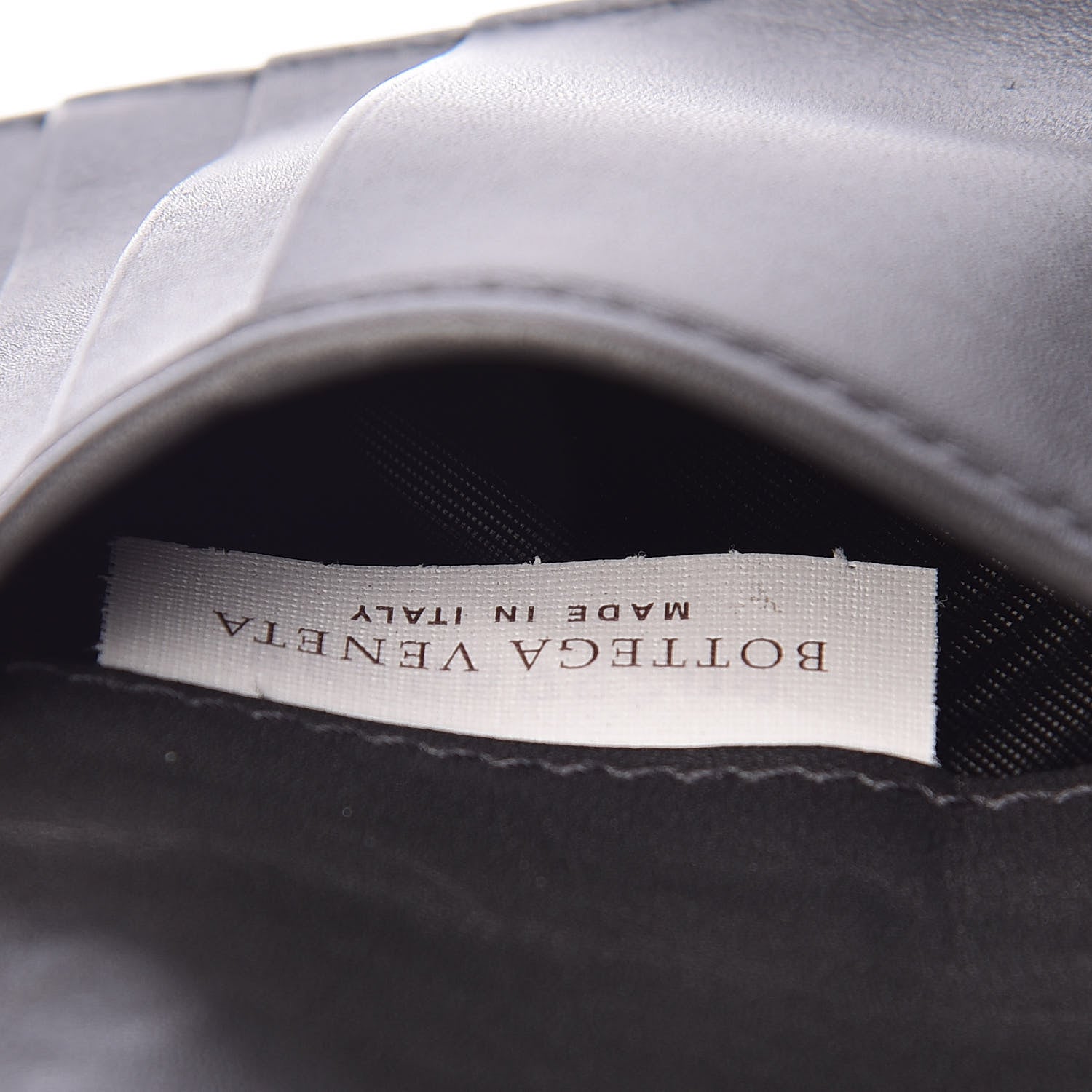 Bottega Veneta Intrecciato VN Card Case Ferro 7 of 9
