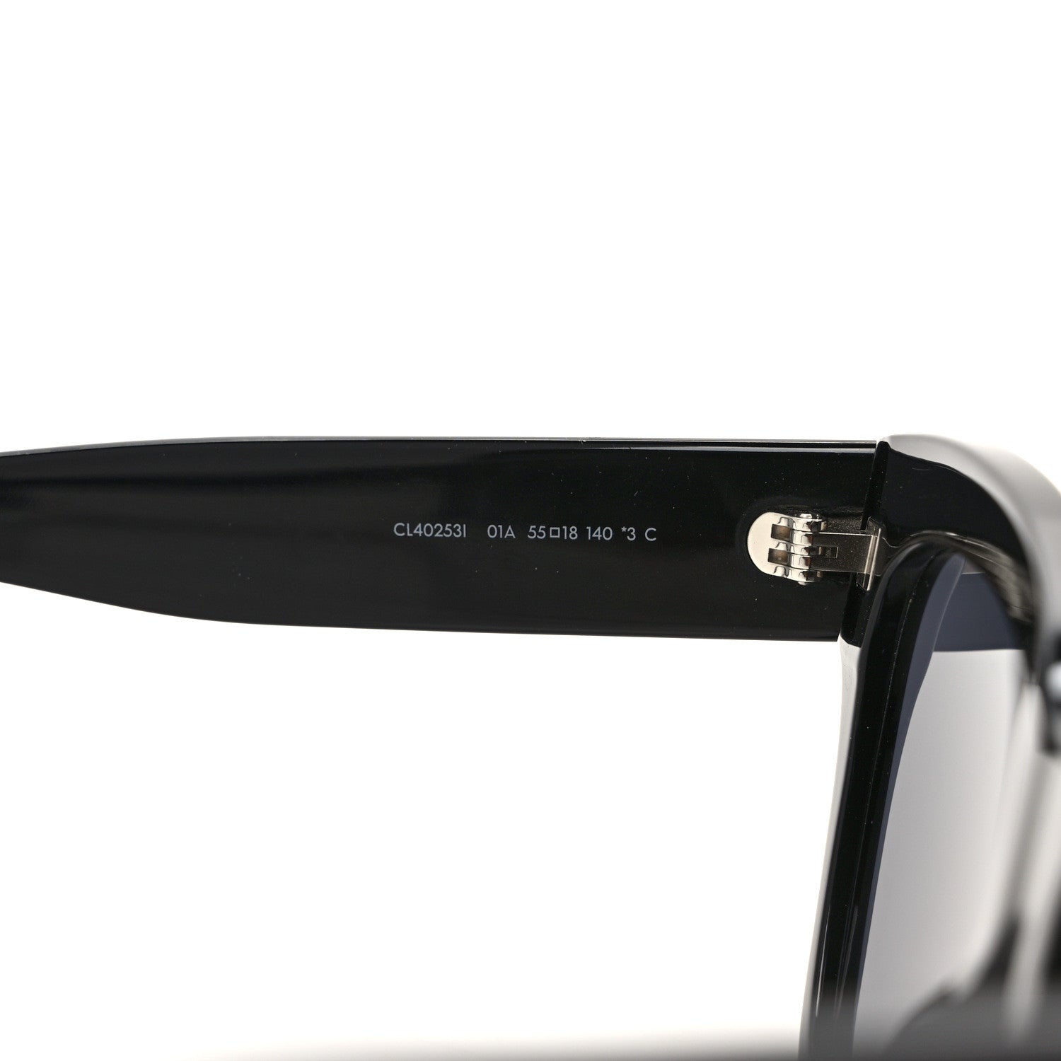 Celine Acetate Sunglasses CL40253I Black 6 of 7