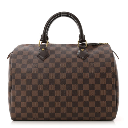 Louis Vuitton Damier Ebene Speedy 30 1 of 11