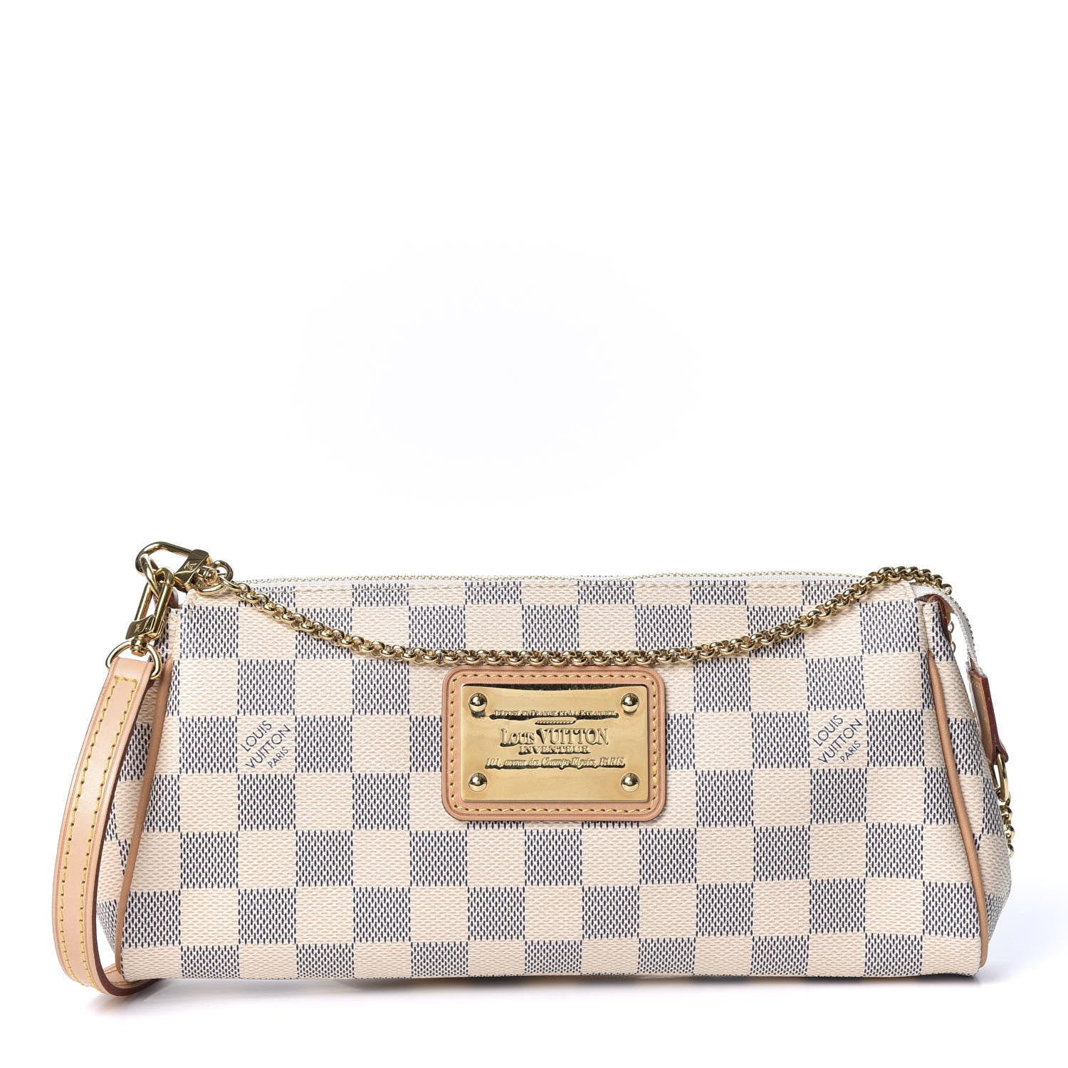 Louis Vuitton Damier Azur Eva Clutch 1 of 9