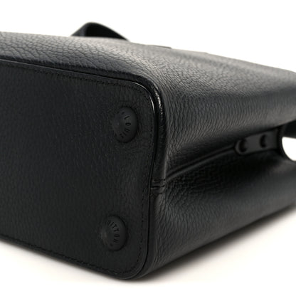 Louis Vuitton Taurillon Capucines BB Matte Black 9 of 9