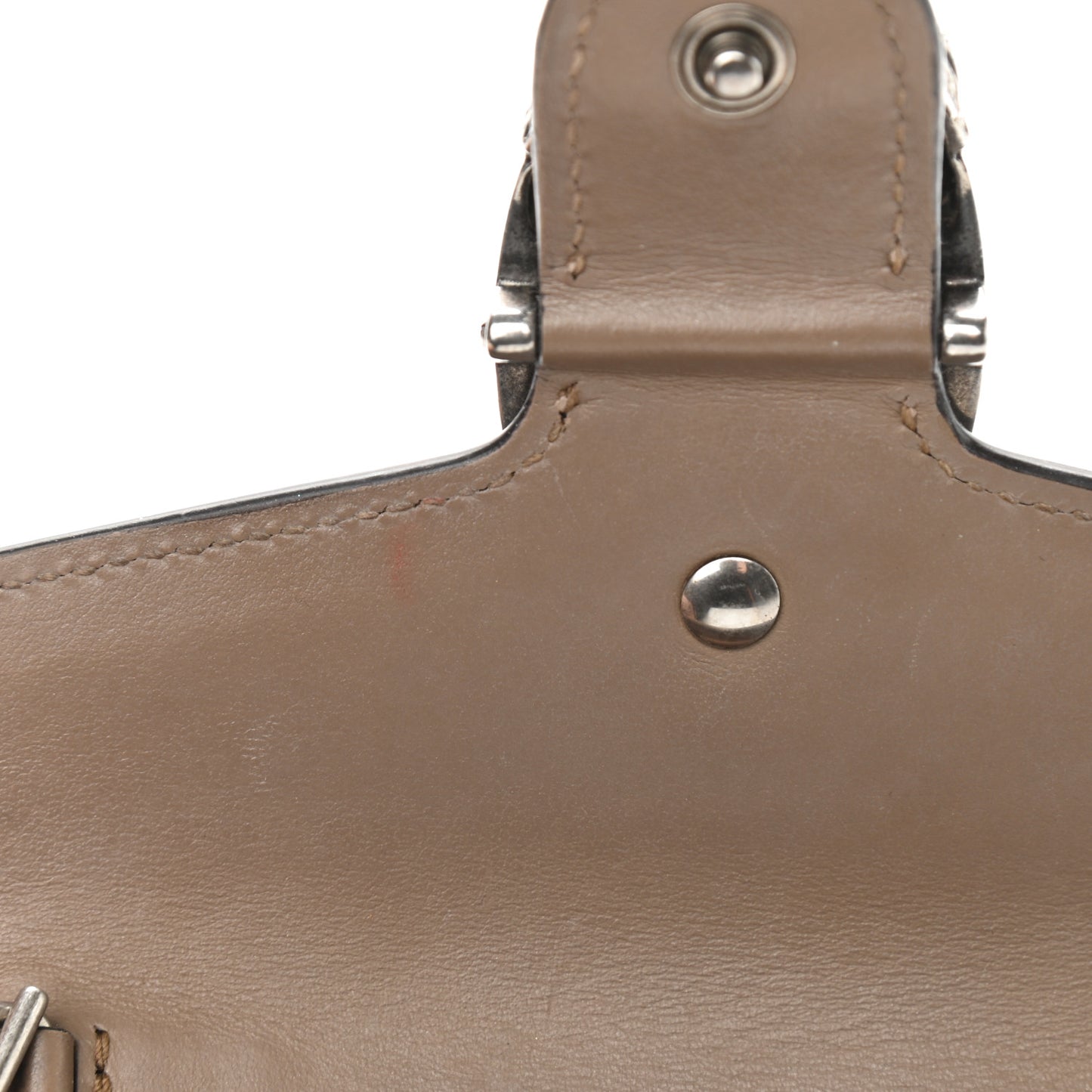 GG Supreme Monogram Super Mini Dionysus Shoulder Bag Taupe