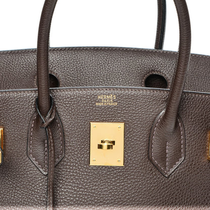 Hermes Togo Birkin 30 Chocolate 9 of 23