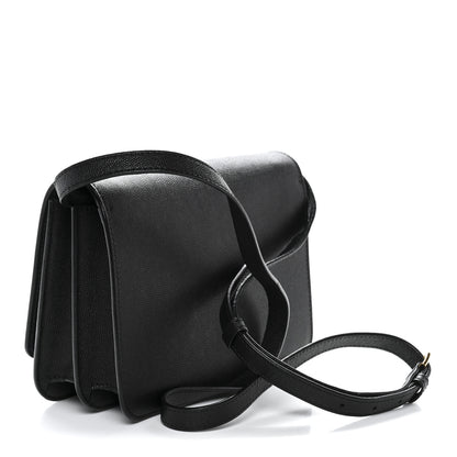 Burberry Grained Calfskin Small TB Bag Black 3 of 12