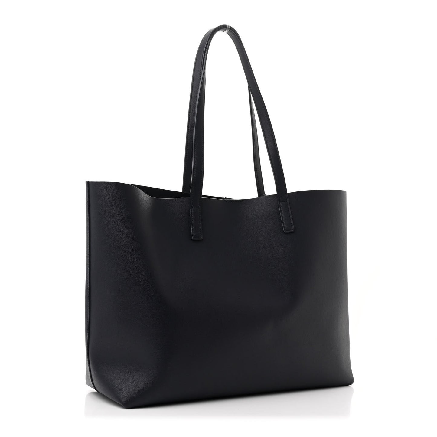 Calfskin Large Shopping Tote Deep Marine
