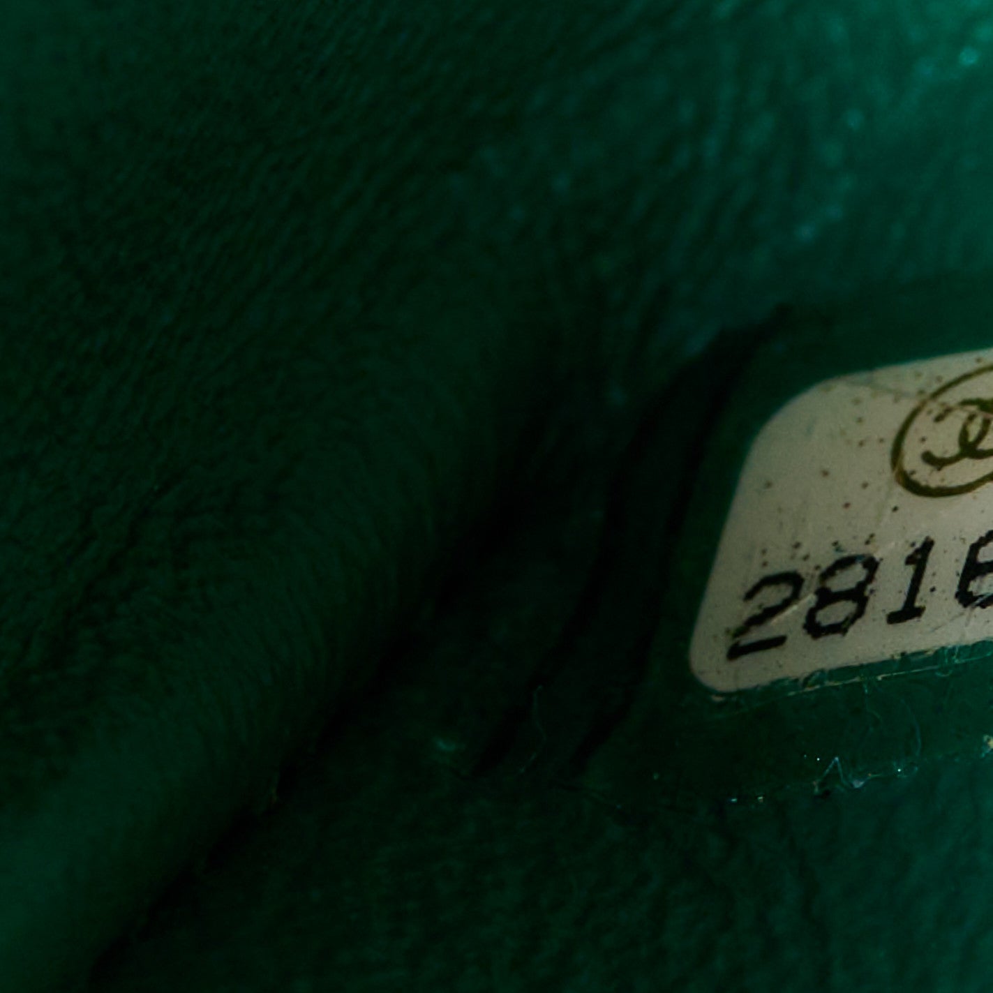 Chanel Aged Calfskin Quilted 2.55 Reissue Mini Flap Green 7 of 10