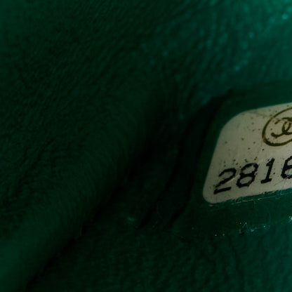 Chanel Aged Calfskin Quilted 2.55 Reissue Mini Flap Green 7 of 10