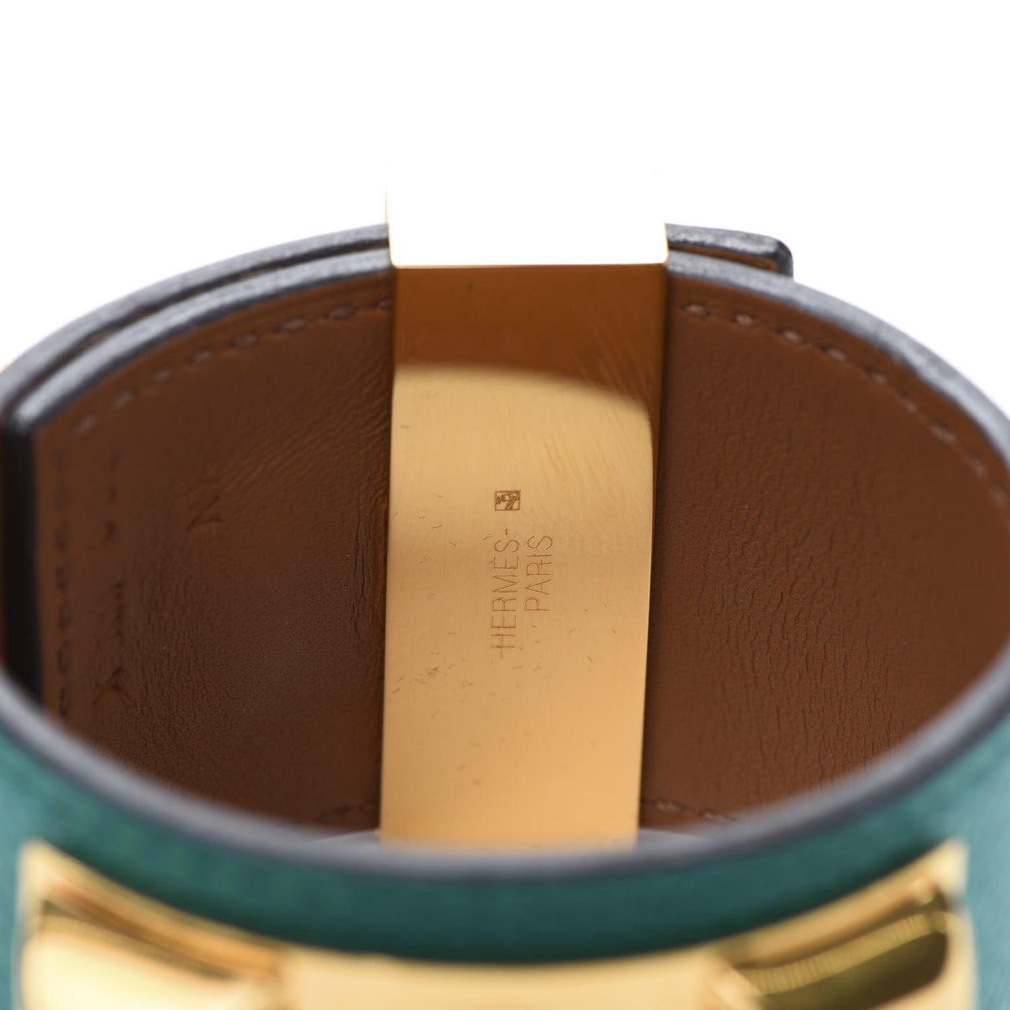 Epsom Collier de Chien CDC Bracelet S Bleu Paon