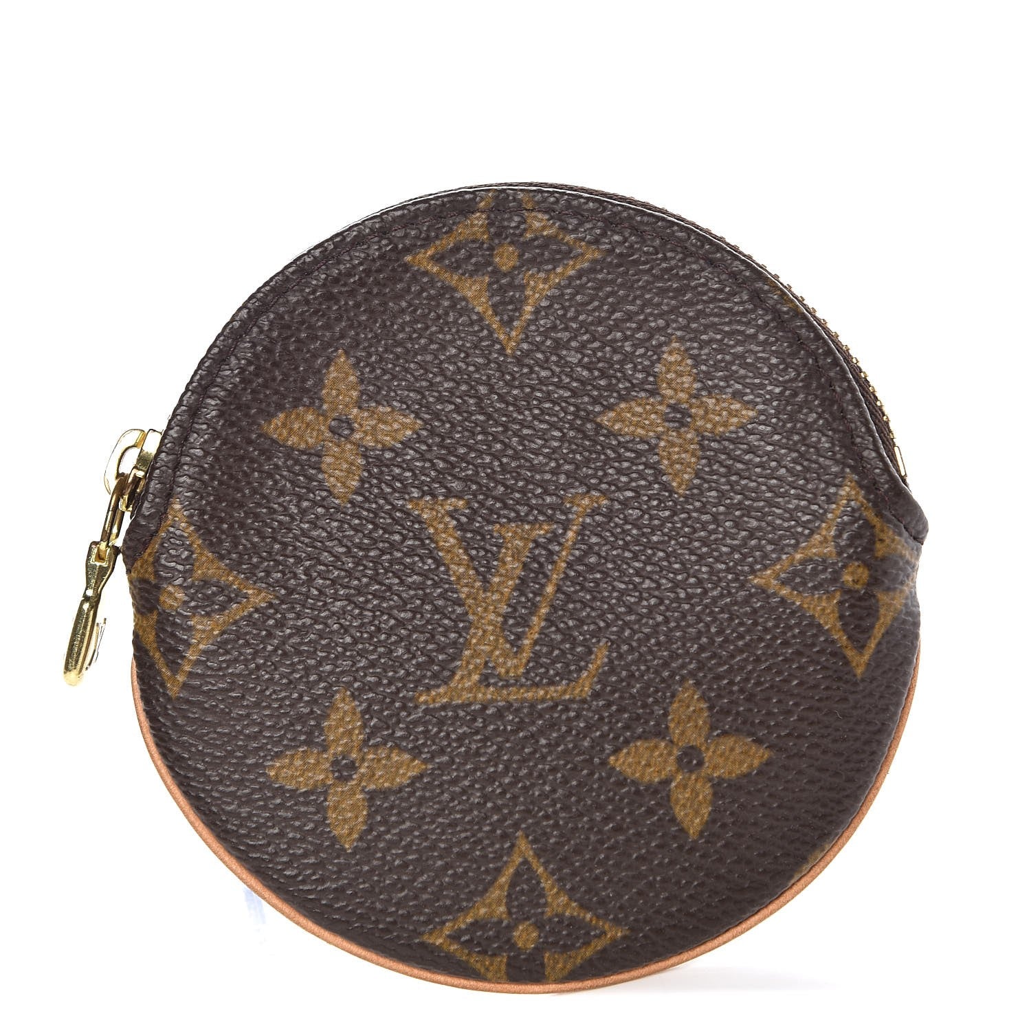 Louis Vuitton Monogram Round Coin Purse 1 of 9