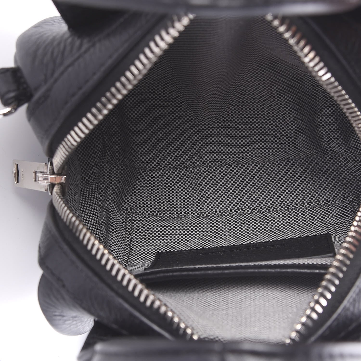 Alexander Wang Pebbled Lambskin Baby Rockie Black Rhodium Hardware 4 of 8