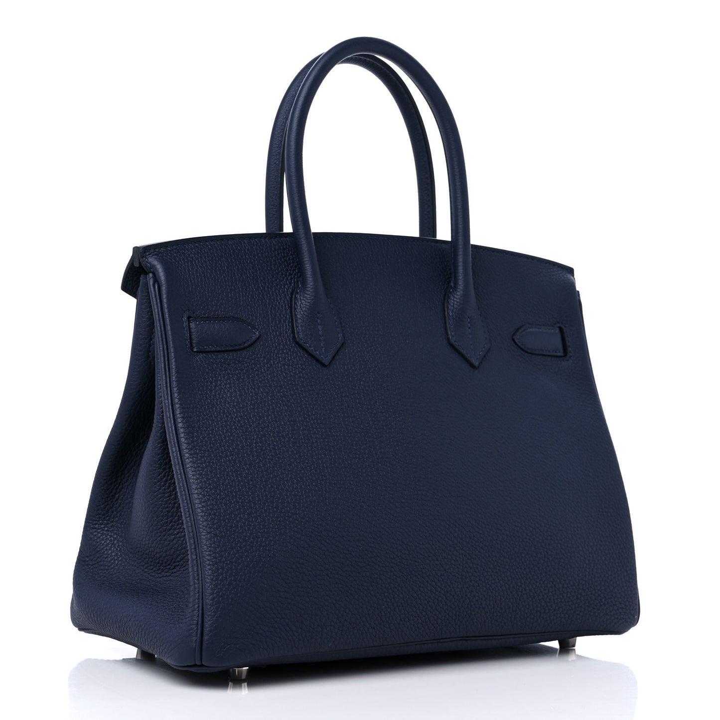Togo Swift Officier Birkin 30 Bleu Nuit Vert Cypress