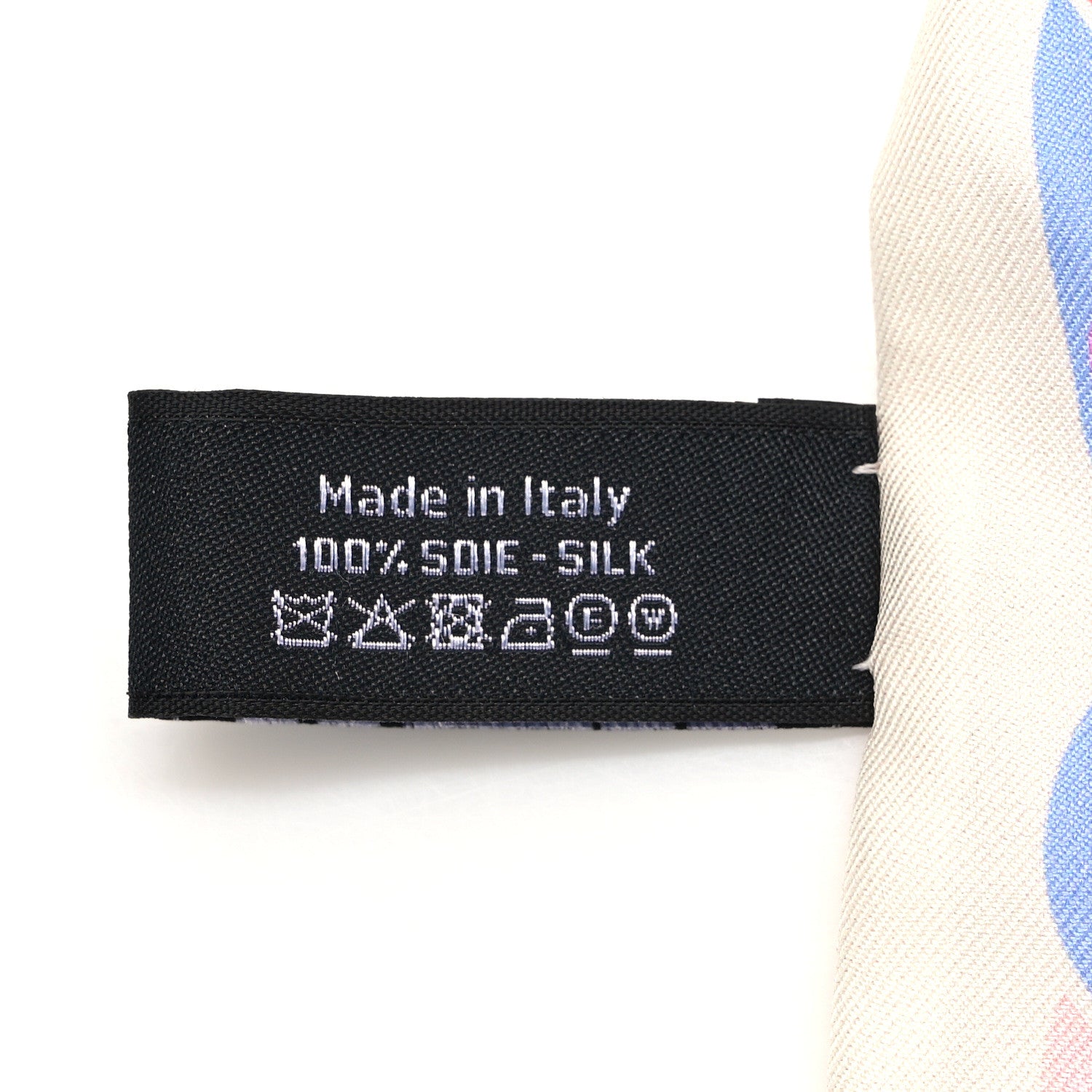 Chanel Silk CC Twilly Hair Tie White Multicolor 3 of 4