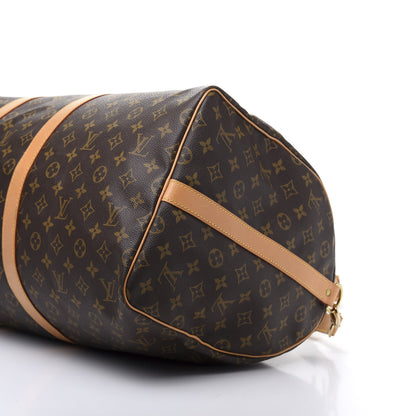 Louis Vuitton Monogram Keepall Bandouliere 55 6 of 15