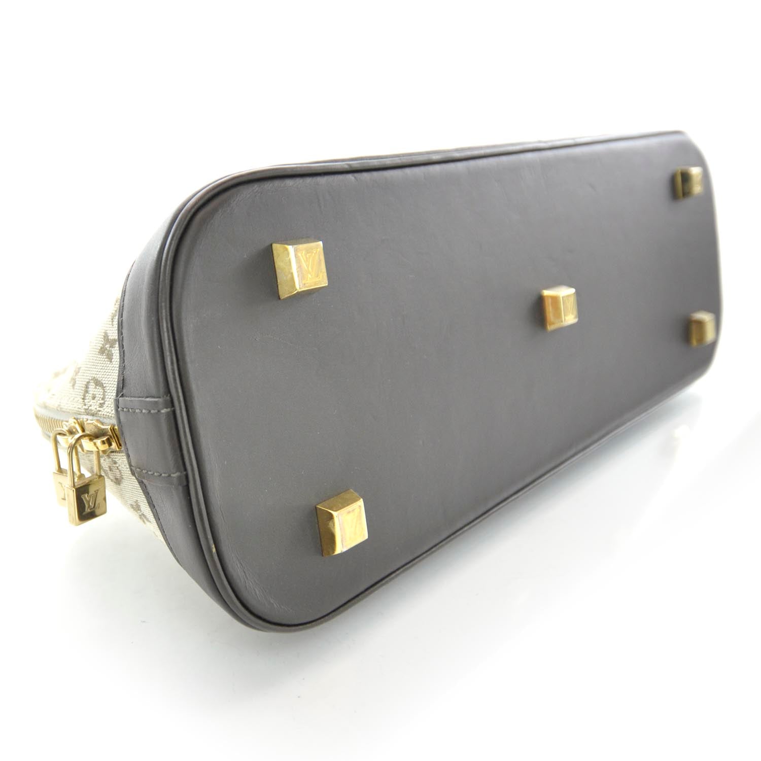 Louis Vuitton Mini Monogram Alma Long Kaki 4 of 7