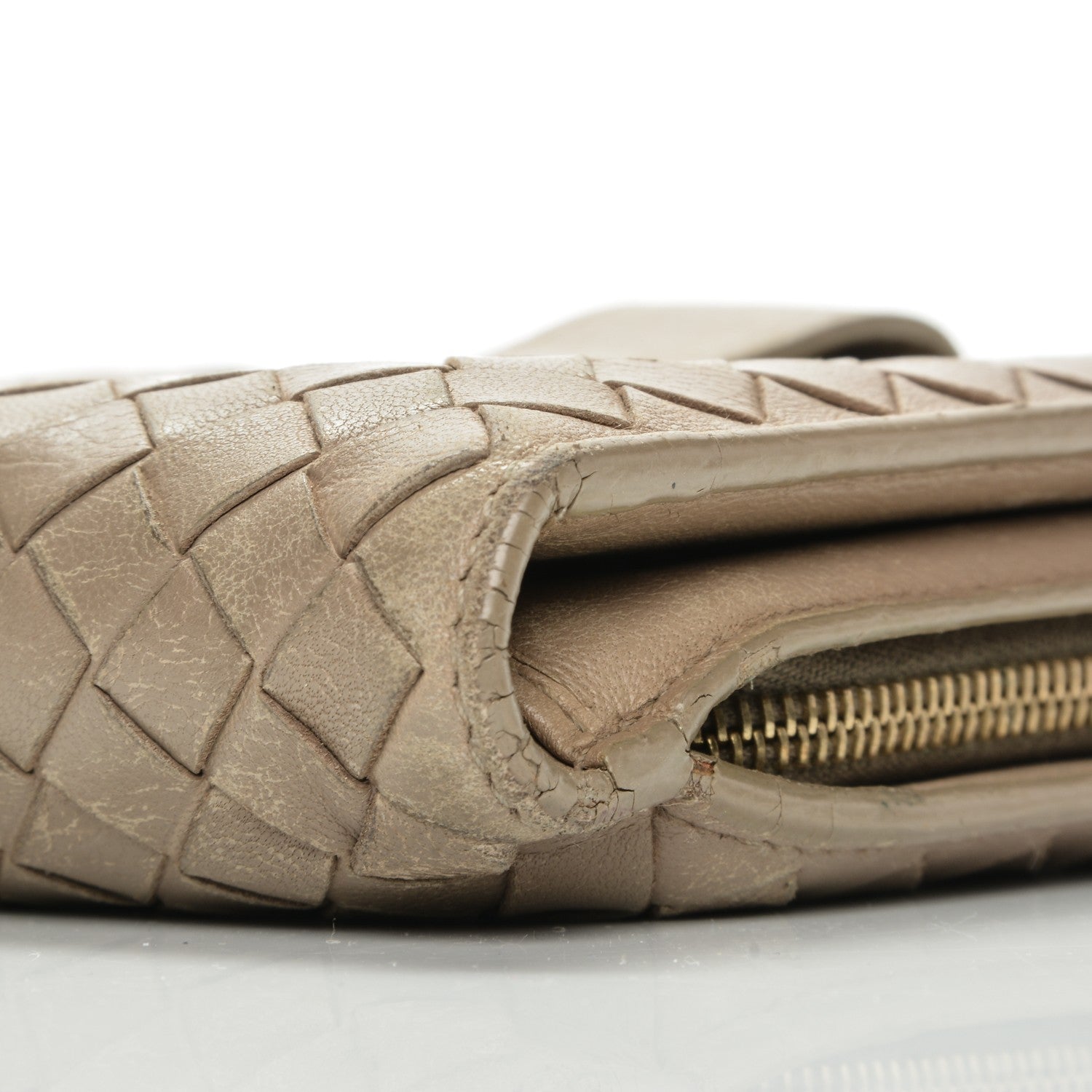 Bottega Veneta Nappa Intrecciato French Compact Wallet 6 of 10