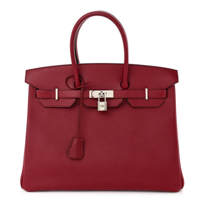 Hermes Epsom Birkin 35 Rouge Grenat 1 of 13