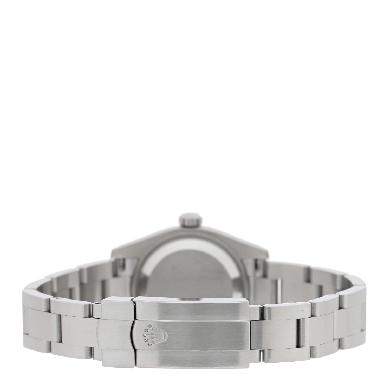 Rolex Stainless Steel 26mm Oyster Perpetual Watch Blue Index 176200 3 of 4