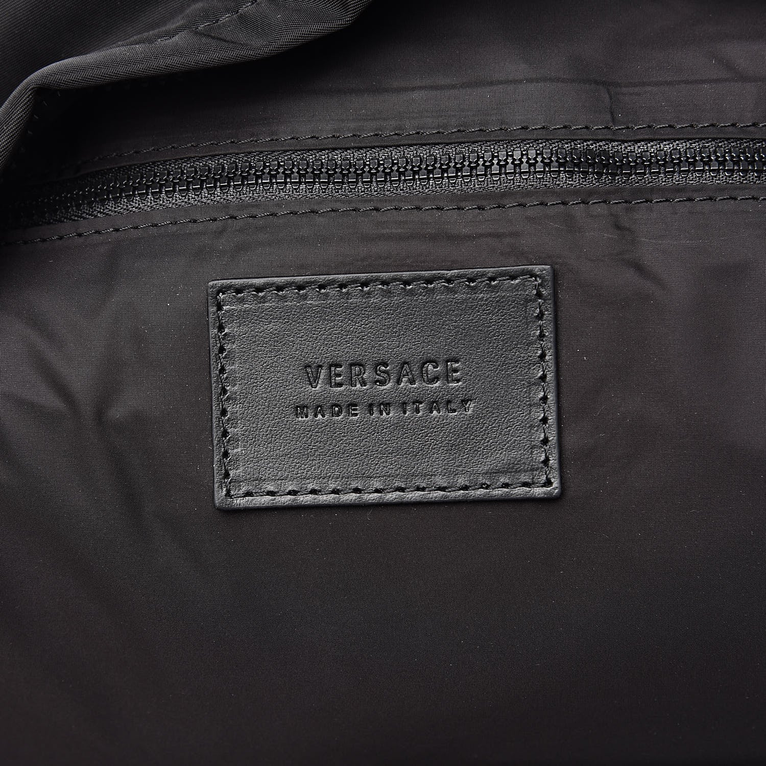 Versace Nylon 90's Logo Backpack Black 6 of 9