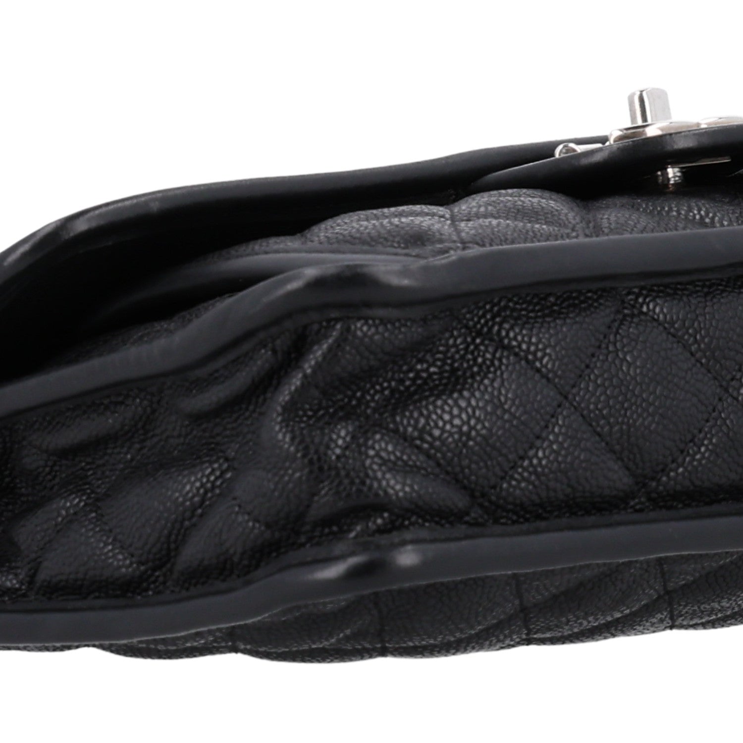 Chanel Caviar Quilted Medium French Riviera Flap Black 9 of 10