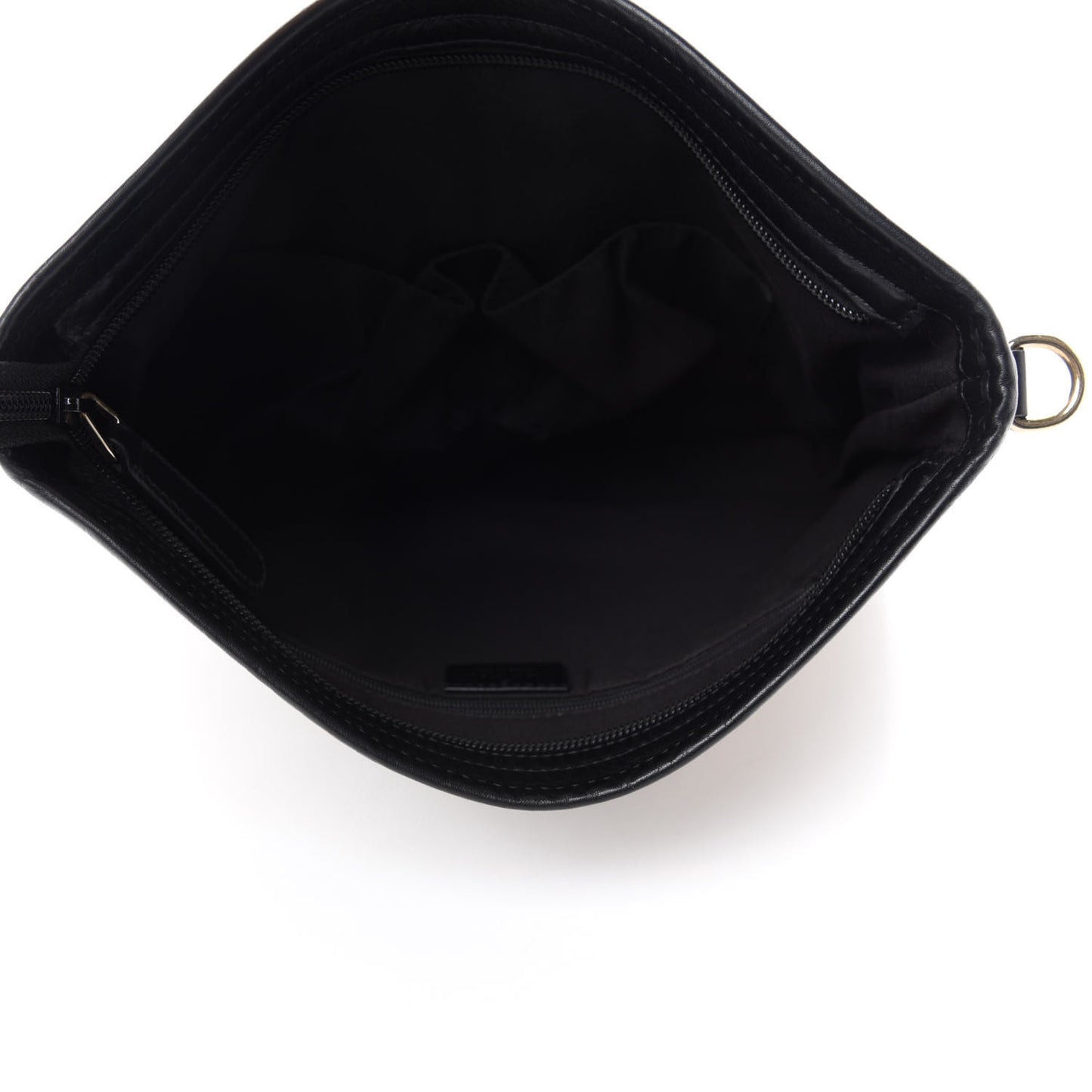 GG Monogram Web Flat Messenger Bag Black