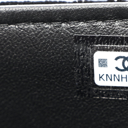 Chanel Velvet Diamanté Quilted Flap Clutch Black 8 of 11