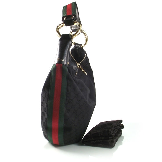 Monogram Bamboo Ring Hobo