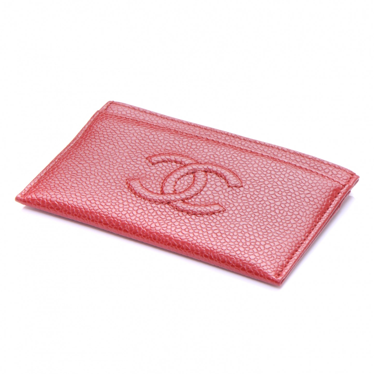 Caviar Card Holder Red