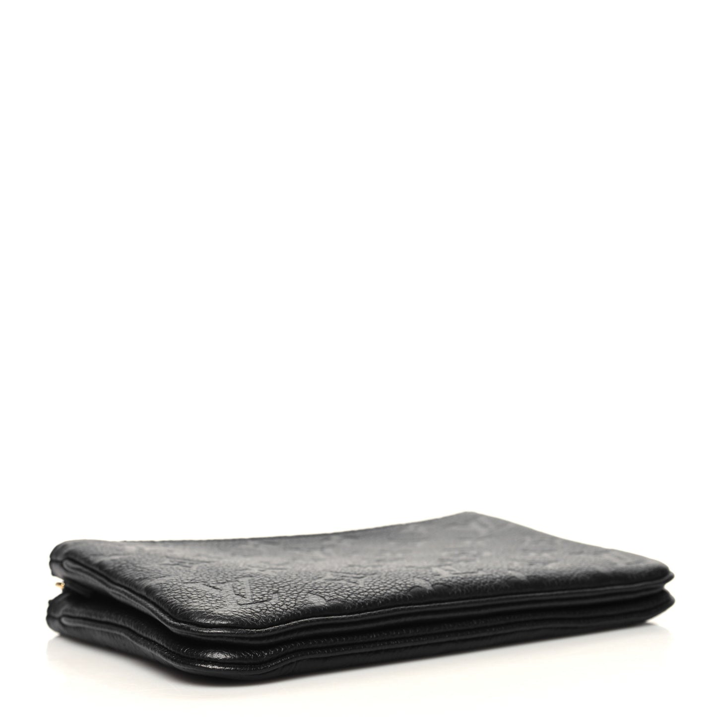 Empreinte Double Zip Pochette Black
