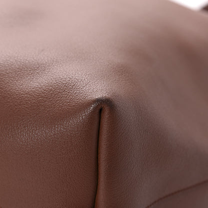 Saint Laurent Calfskin Large Shopping Tote Cognac 16 of 16