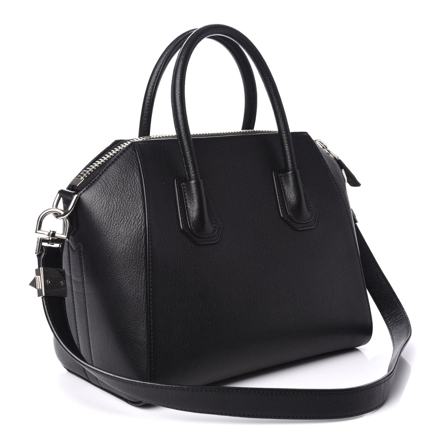 Sugar Goatskin Small Antigona Black