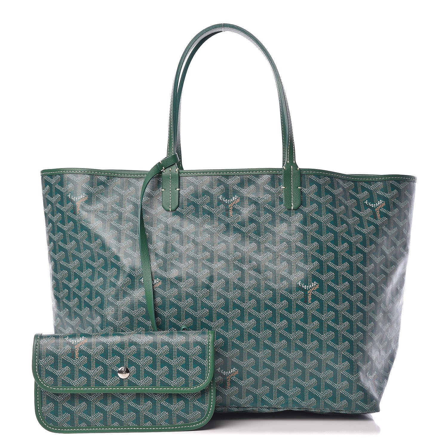 Goyard Goyardine Saint Louis PM Green 1 of 11